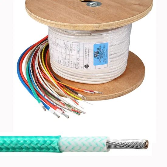 Mysun Cables Fiberglas-geflochtenes Silikondraht-Hochtemperatur-UL3122-Elektrodrahtkabel
