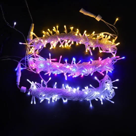 10 m RGB-LED-Lichterkette mit 100 Kugeln, Weihnachtsdekoration, Hochzeitsfeier, Feen-Weihnachtslicht